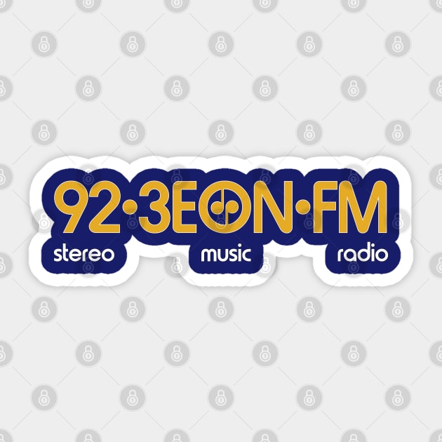 EON FM Radio Melbourne Sticker by Timeless Chaos